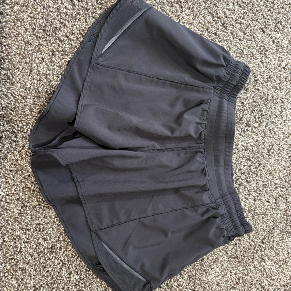 lululemon athletica Black Hottie Hot Athletic Shorts 2.5 inch inseam